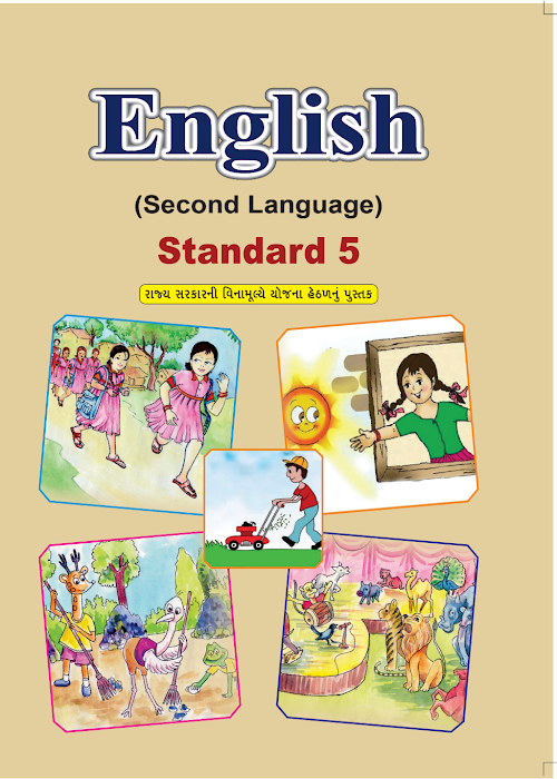 GSEB Standard 5 English Second Language Textbook PDF Download Gujarati Medium